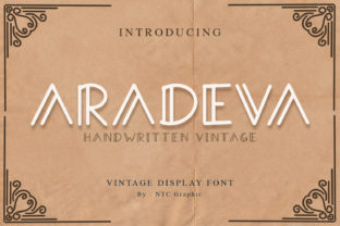 Aradeva Font: Authentic Handwritten Style for Business Branding