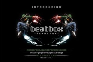 Beatbox Font: A Trendy Display Typeface for Urban Brands