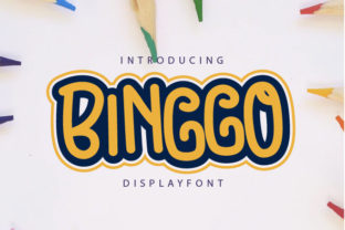 Binggo: A Fun Display Font for Editorial Titles