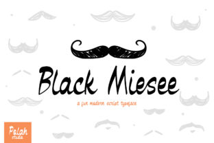 Black Miesee: A Playful Display Font for Digital Brands