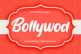 Bollywod: The Stylish Marker Brush Font for Crafters