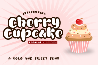 Cherry Cupcake: A Deliciously Wicked Display Font for Branding