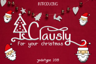 Clausly: The Perfect Christmas Font for Crafts
