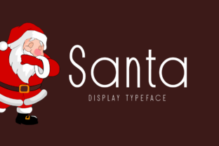 Designing Festive Web Headers with Santa Display Fonts