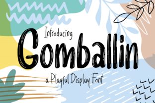 Designing with Gomballin: A Playful Display Font for Modern Editors