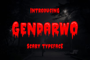 Gendarwo: The Ultimate Display Font for Horror Campaigns