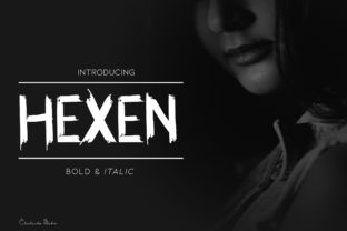 Hexen Font Review: A Raw Display Typeface for Bold Brands