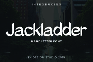 Jackladder Font Review for Bold Campaign Design