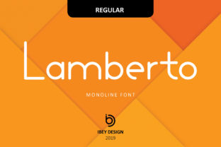 Lamberto Font: Bold Display Type for Modern Brands