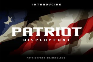 Patriot Display Font for Bold Web Headlines