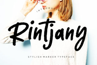 Rintjany: A Natural Display Font for Editorial Design