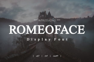 Romeoface: The Classy Display Font for Scroll-Stopping Designs