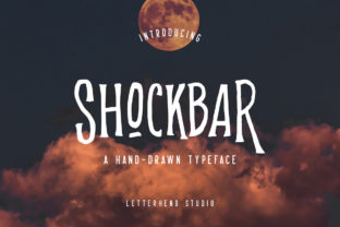 Shockbar: A Bold Display Font for Web Headers