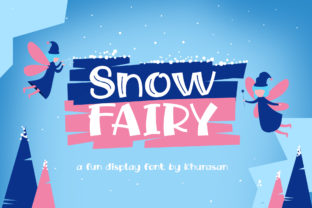 Snow Fairy: A Whimsical Display Font for Creative Web Design