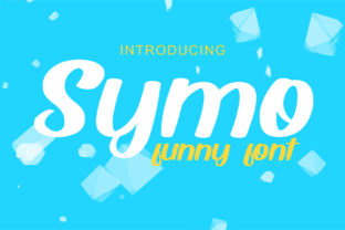 Symo: A Whimsical Display Font for Handmade Brands