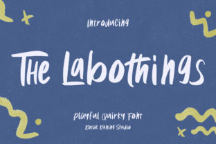 The Labothings: A Playful Display Font for Creative Brands