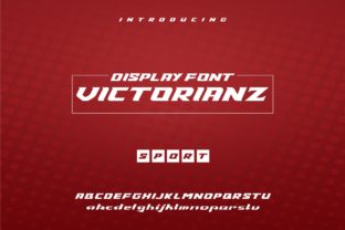 Victorianz: A Sharp Display Font for Modern Editorial Design