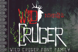Wild Cruger: A Bold Display Font for Editorial Impact