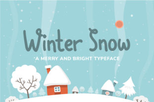 Winter Snow Font: A Festive Typeface for Holiday Branding