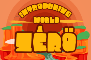 Zero: A Whimsical Tribal Display Font for Makers